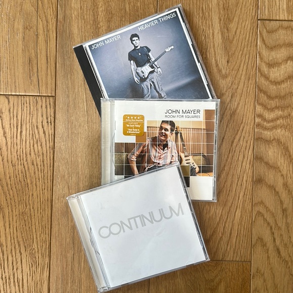 John Mayer 3 CD Bundle. Room For Squares. Heavier Things. Continuum. EUC! - Picture 2 of 10